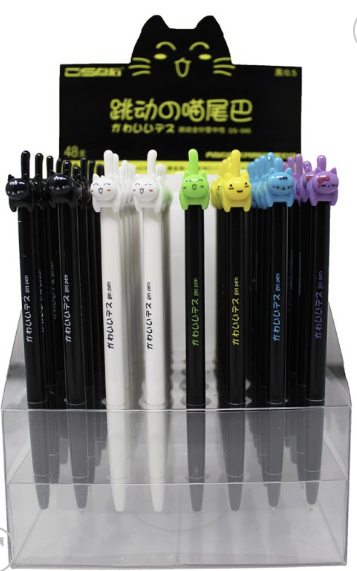 KAWAII NEKO GEL PEN ( 6 pcs set)