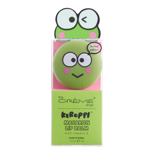 Creme Shop Keroppi Green Apple Macaron Lip Balm