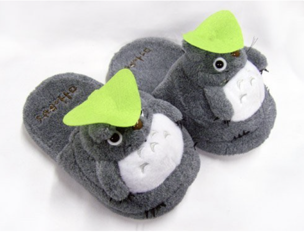 Totoro Stuffed Kawaii slippers