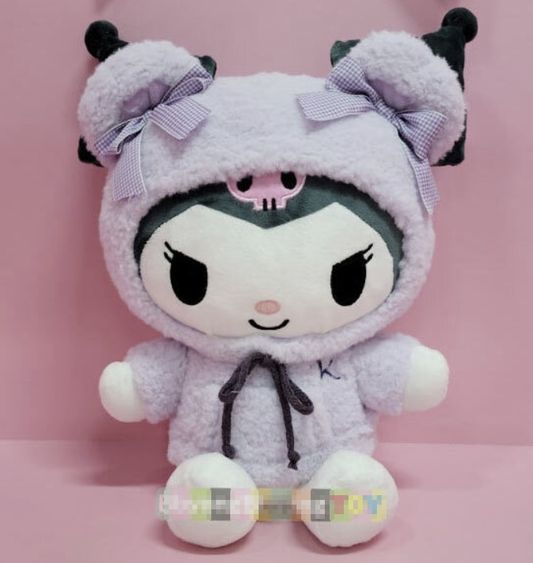 Kuromi Sanrio bear hoodie Eikoh plush