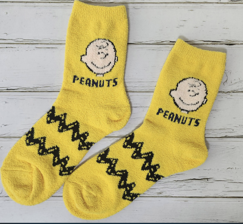 Peanets Slipper Socks Fluffy Socks