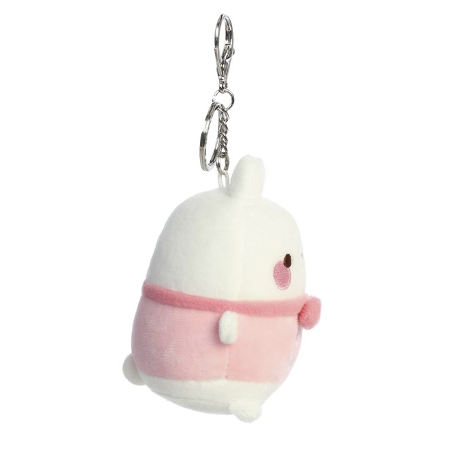 Molang - 4" Chef Molang Keychain Plush