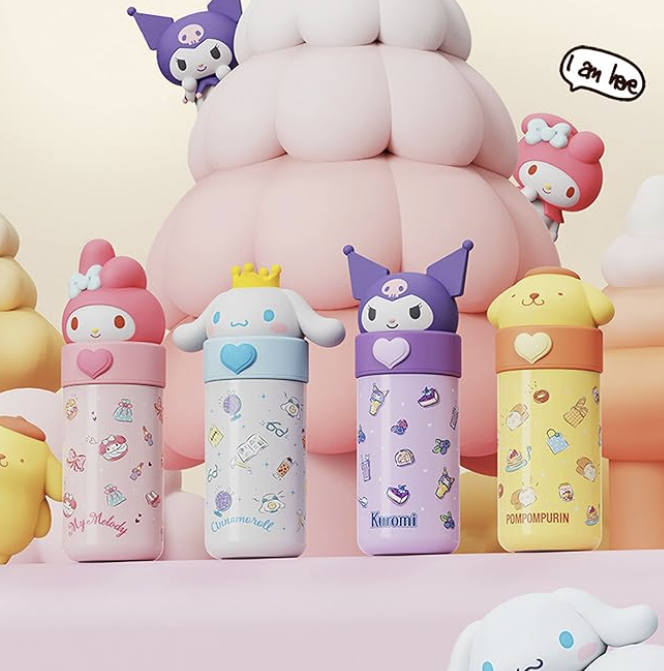 SANRIO  HEART THERMOS 350ML