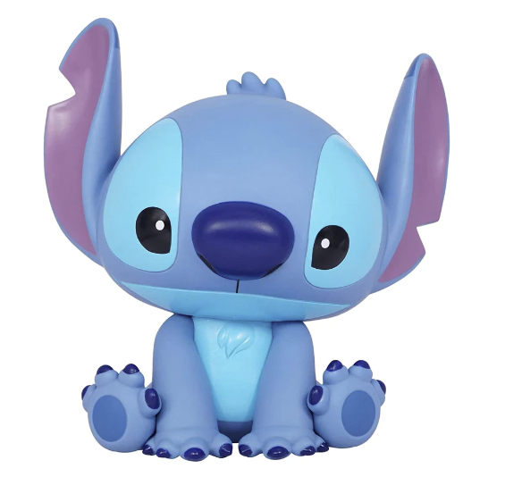 DISNEY STITCH 6 INCH PVC FIGURAL BANK