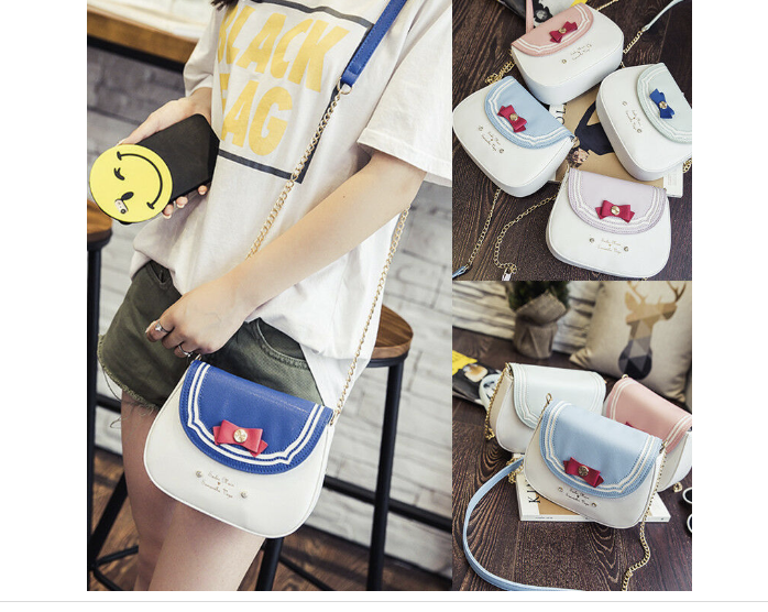 Sailor Moon Lolita Cute Satchel Handbag Anime Cross Body Messenger Shoulder Bag