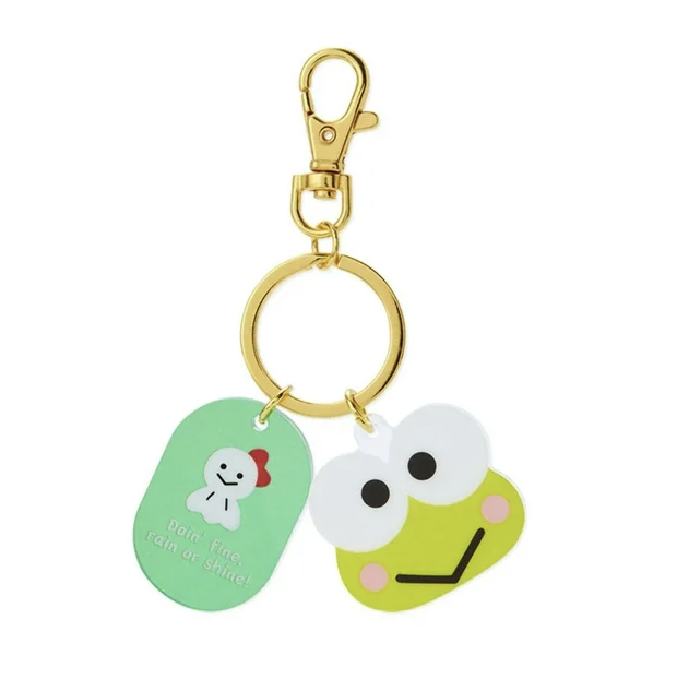 Keroppi Besties Keychain Sanrio Acrylic Key Ring