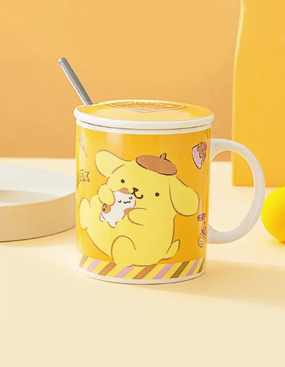 SANRIO POM POM PURIN TEA CUP&SPOON SET