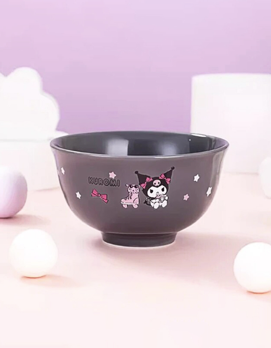 SANRIO KUROMI CERAMIC BOWL_MM