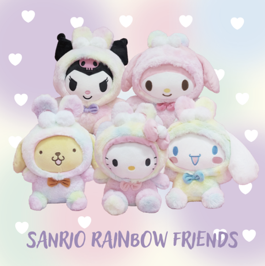 Sanrio Rainbow Plush 30cm