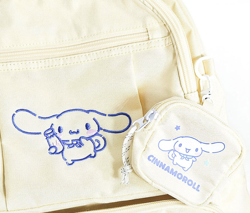 Kuromi and Cinnamoroll School Backpack