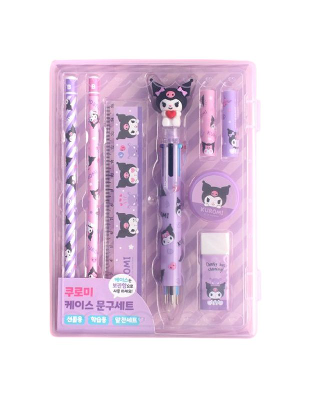 SANRIO STATIONERY SET  – KUROMI , My Melody, Cinamorolls