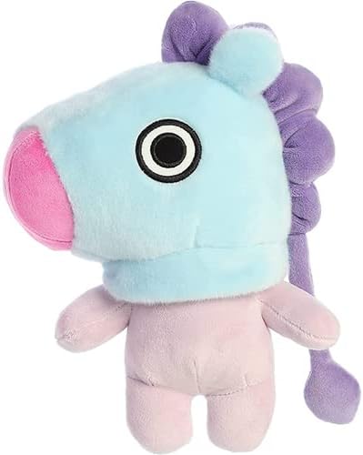 BT21 MANG Stuffed Animal - Collectible Fun - Delightful Cuteness - Blue 9.5 Inches