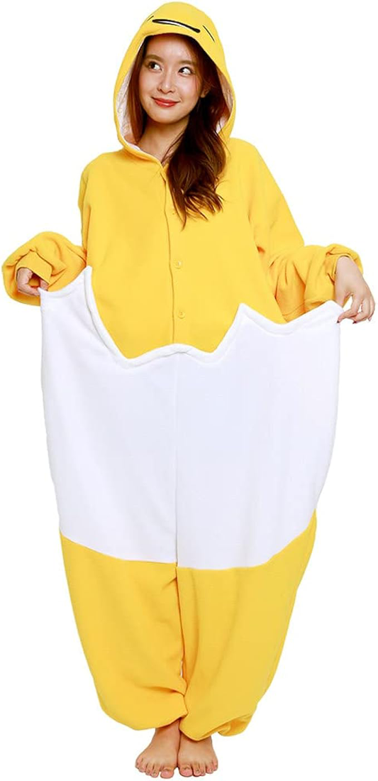 Gudetama Sanrio Kigurumi - Onesie Jumpsuit Halloween Costume