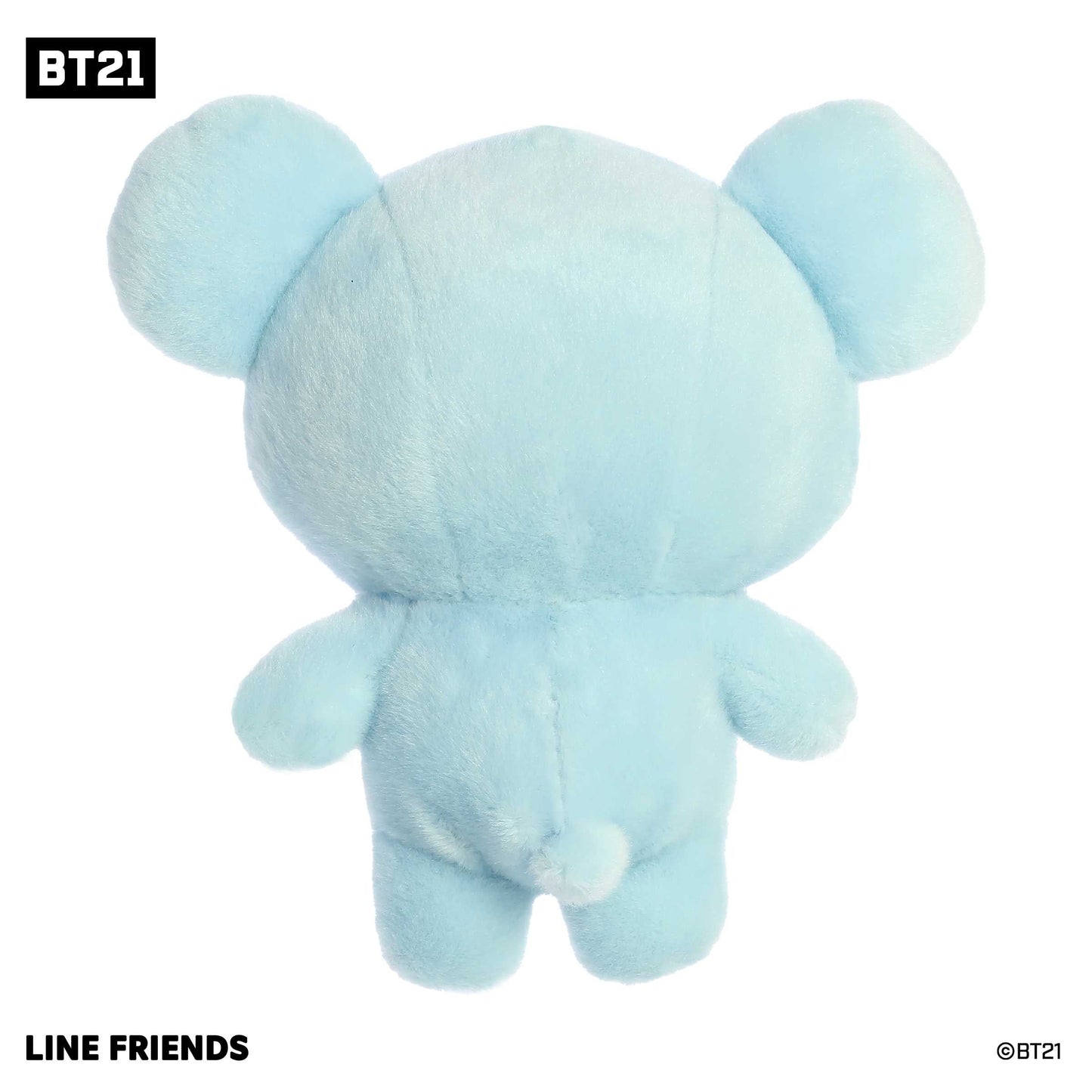 BT21 Official Merchandise, KOYA Soft Toy, 18 cm, Blue