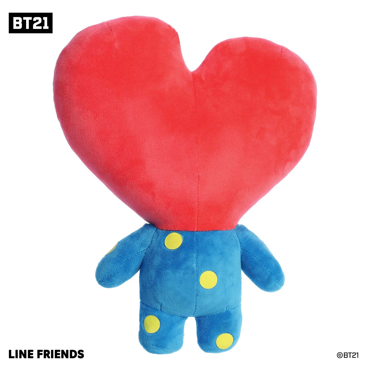 BT21 TATA Stuffed Animal - Collectible Fun - Delightful Cuteness - Red 12 Inches