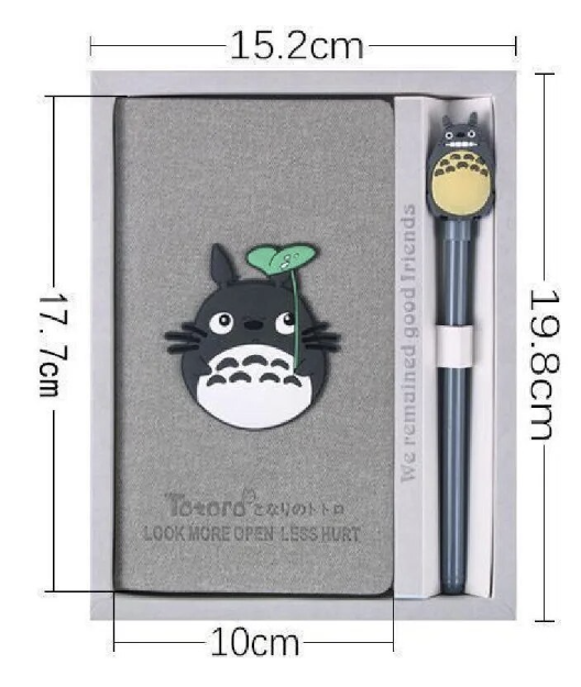 My Neighbor Totoro Notebook w/ Pen set