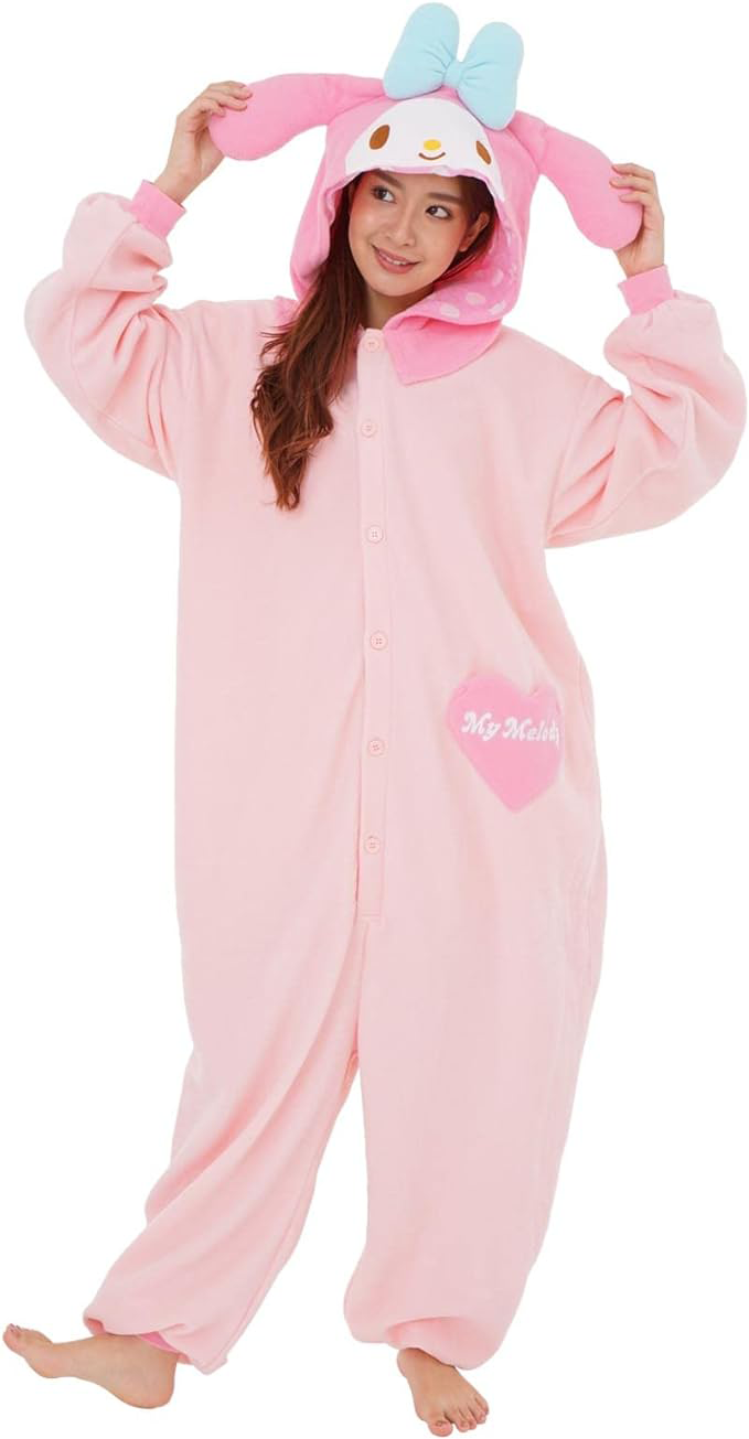My Melody Sanrio Kigurumi Onesie Jumpsuit Halloween Costume Koneko my-melody-sanrio-kigurumi-onesie-jumpsuit-halloween-costume-koneko