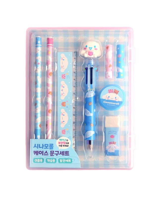 SANRIO STATIONERY SET  – KUROMI , My Melody, Cinamorolls