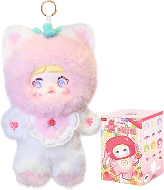 CALEMBOU Plush Blind Box, Kawaii Nommi Fruit Series Stuffed Blind  Box Doll, Kawaii Mystery Vinyl Plush Toys Collectible for Birthday Gift (Nommi Fruit 1pc (Random))