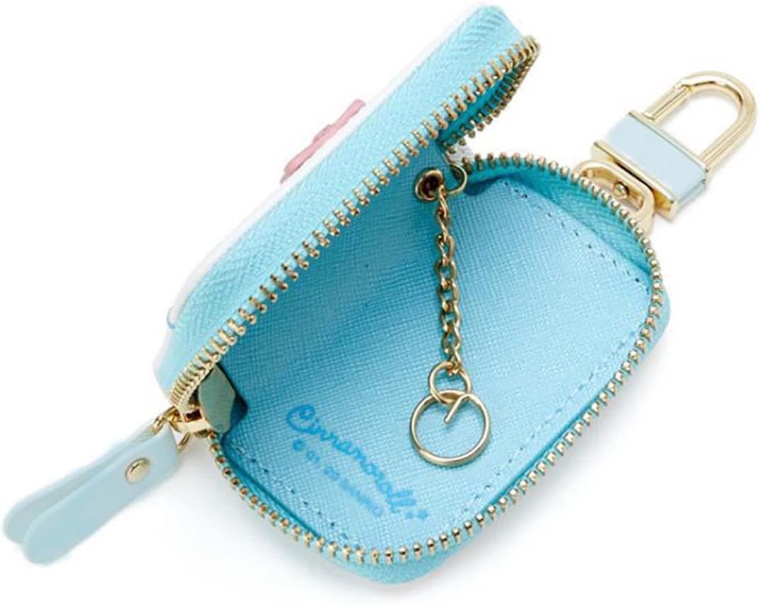 Cinnamoroll Cute cartoon small wallet ladies short wallet leather bag men's key case