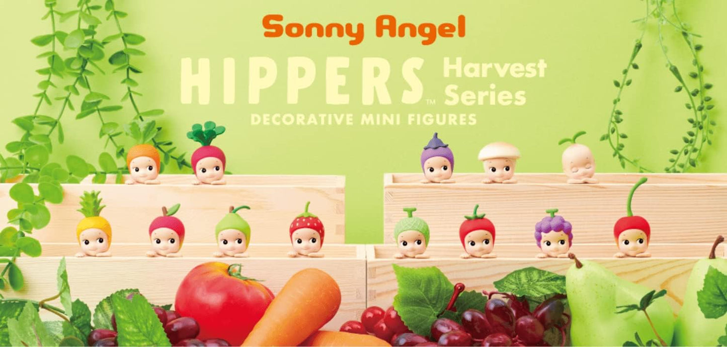 Sonny Angel Hippers Harvest Series Mini Figure 2022 Yellow 3.74 Inch