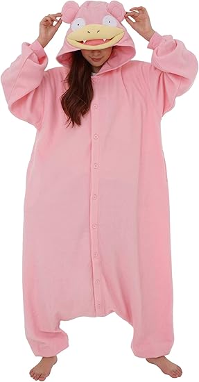 SAZAC Slowpoke Kigurumi - Onesie Jumpsuit Halloween Costume (Adults)) (Copy)
