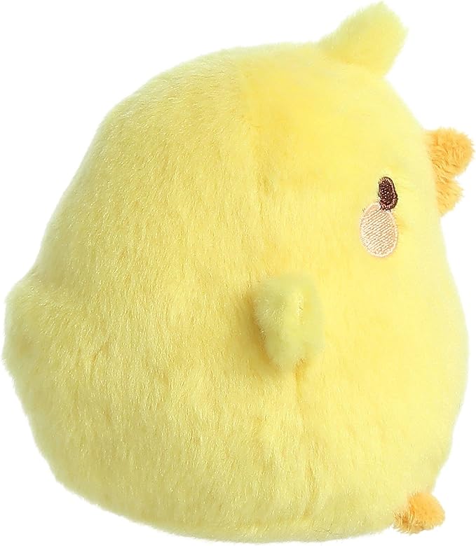 Playful Molang Piu Piu Stuffed Animal - Endearing Charm Design - Yellow 4.5 Inches