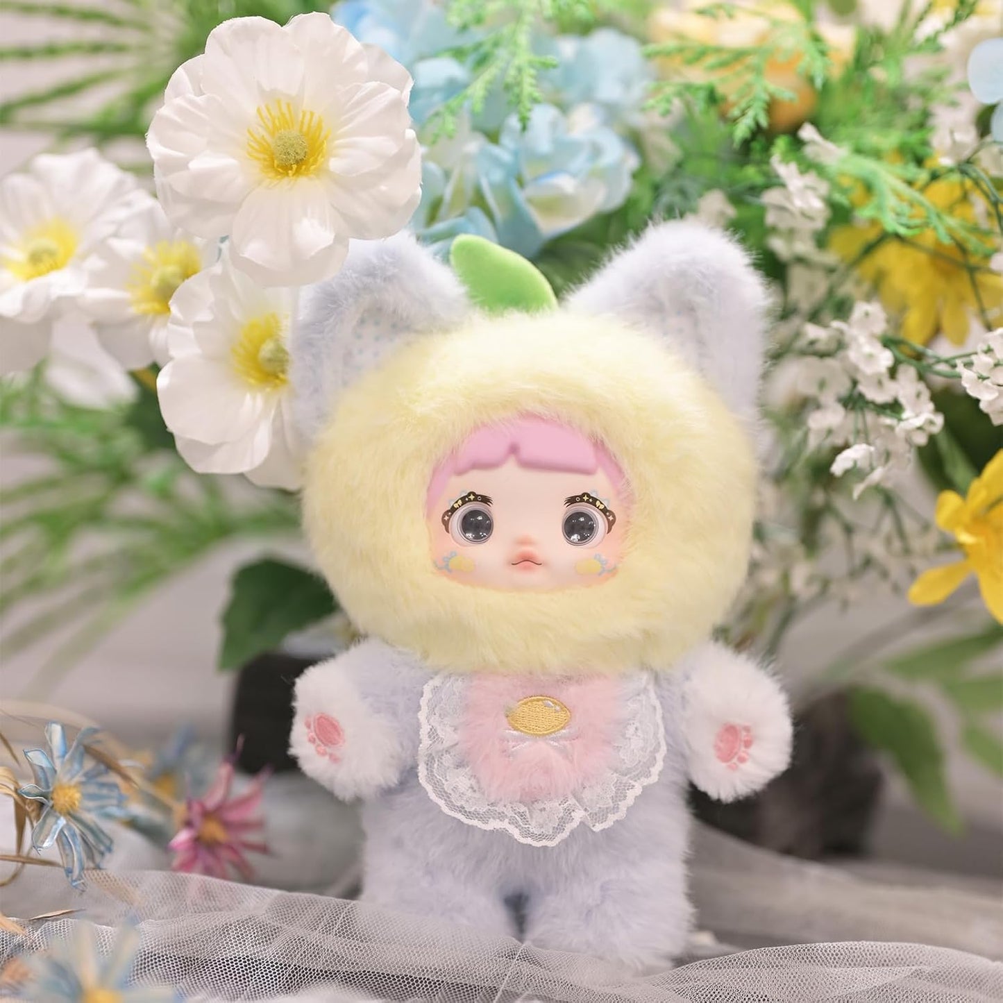 CALEMBOU Plush Blind Box, Kawaii Nommi Fruit Series Stuffed Blind  Box Doll, Kawaii Mystery Vinyl Plush Toys Collectible for Birthday Gift (Nommi Fruit 1pc (Random))