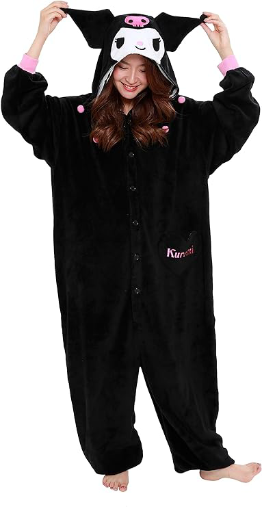 Kuromi Kigurumi - Onesie Jumpsuit Halloween Costume