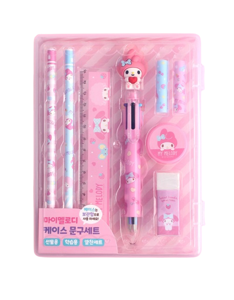 SANRIO STATIONERY SET  – KUROMI , My Melody, Cinamorolls