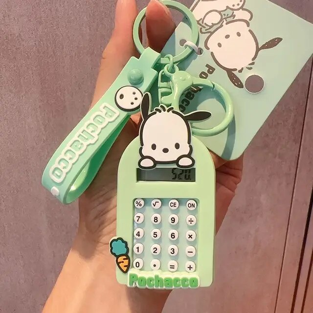 Sanrio calculator keychain pendant fashionable