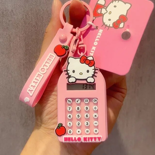 Sanrio calculator keychain pendant fashionable