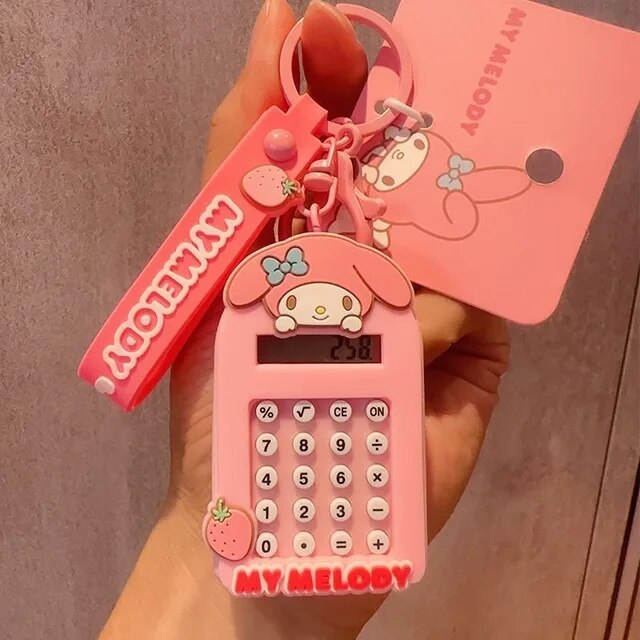 Sanrio calculator keychain pendant fashionable