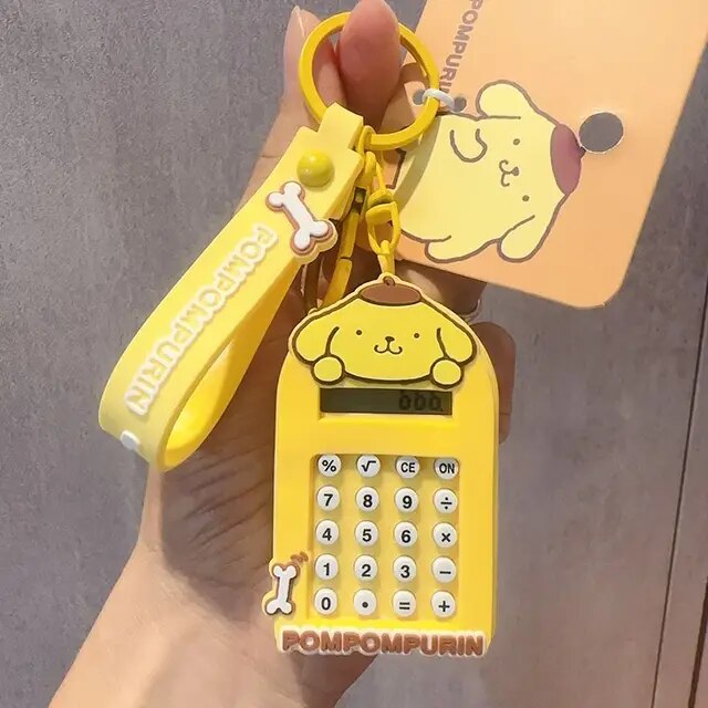 Sanrio calculator keychain pendant fashionable