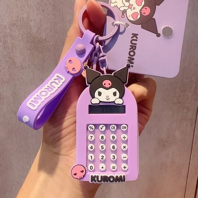 Sanrio calculator keychain pendant fashionable