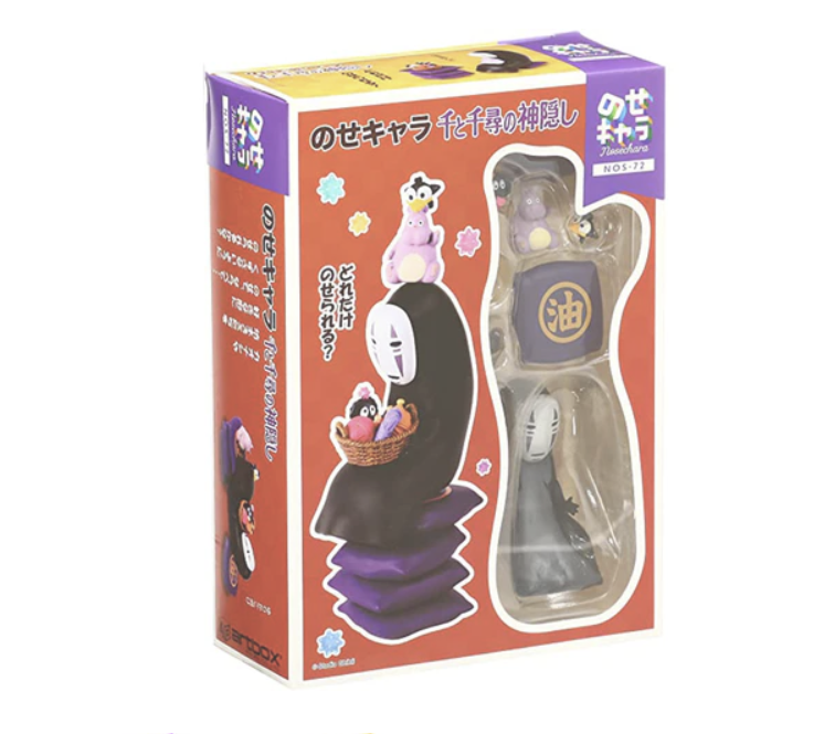 Spirited Away Nosechara Stacking Figure Set