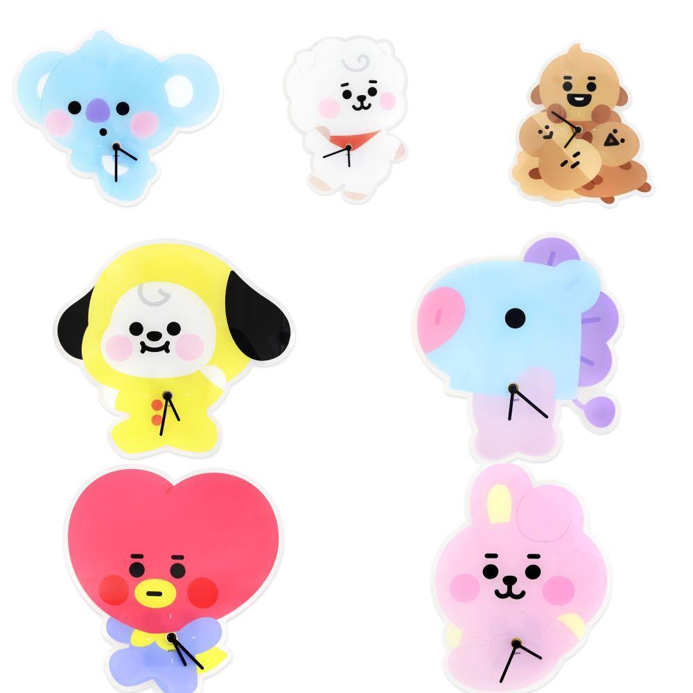 [ BT21 ] BABY ACRYLIC WALL CLOCK