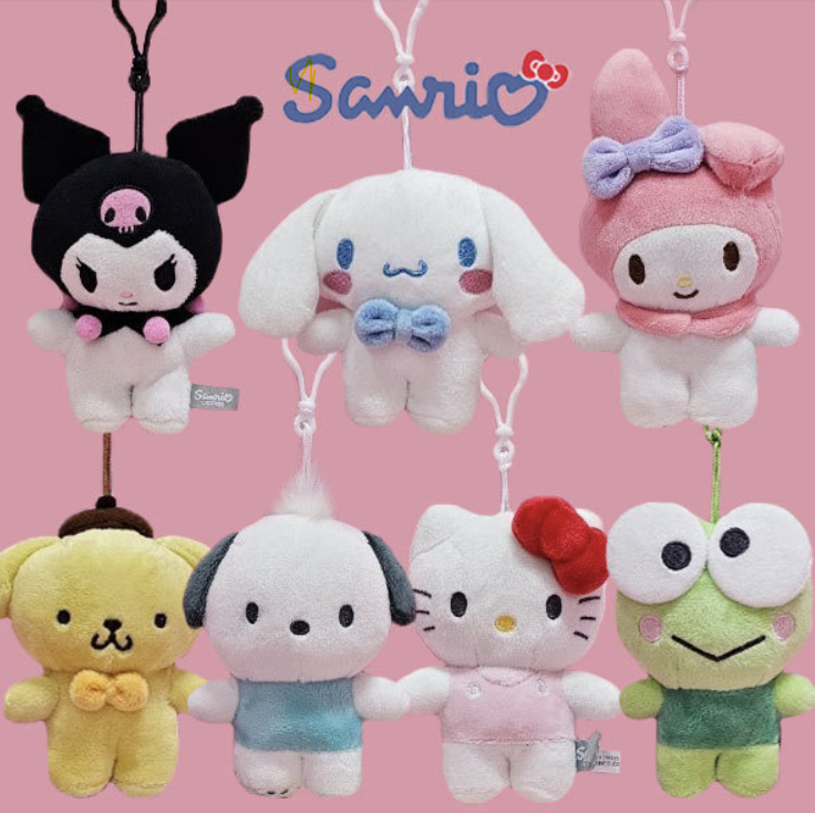 Sanrio Characters Clip-on Plush