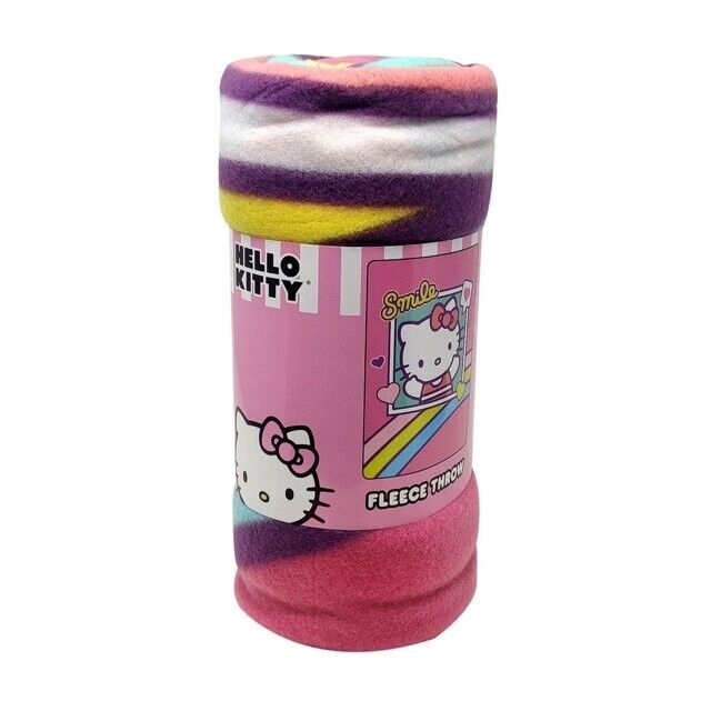 Sanrio Hello Kitty 45x60" Fleece Throw Blanket