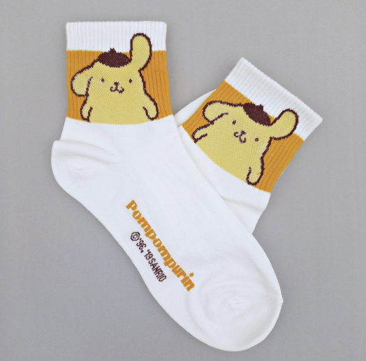 Womens Sanrio Characters Cartoon Socks